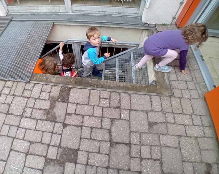 Rettungsweg vom Keller