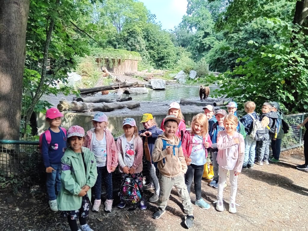 Vorschulausflug in den Tiergarten nach Straubing