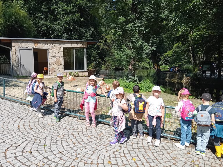 Vorschulausflug in den Tiergarten nach Straubing