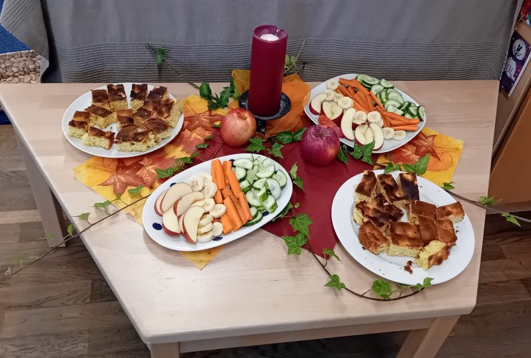 Erntedankfeier im Kindergarten