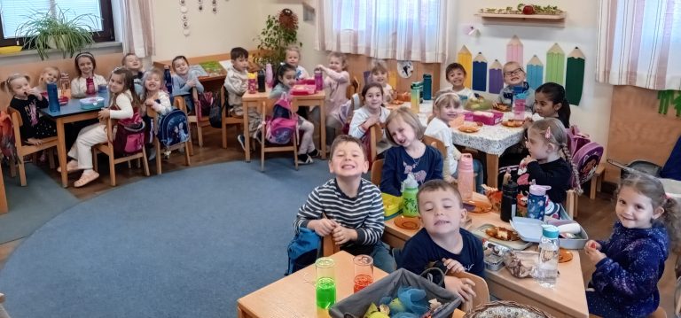 Erntedankfeier im Kindergarten