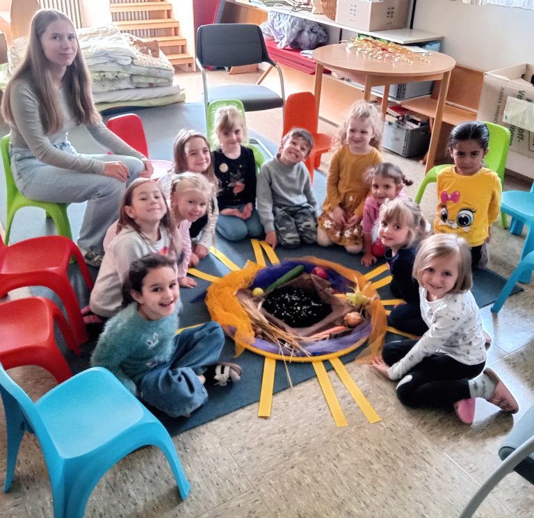 Erntedankfeier im Kindergarten