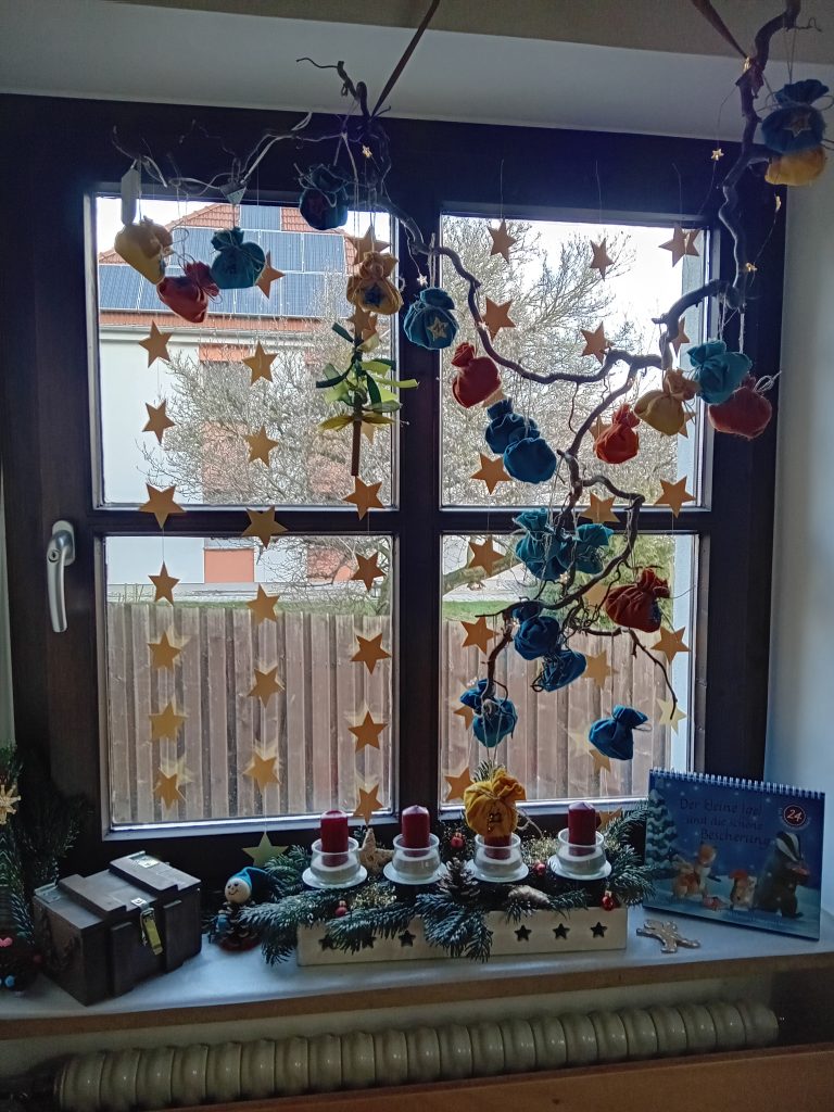 Wir warten gespannt auf Weihnachten. Unser Adventskalender.