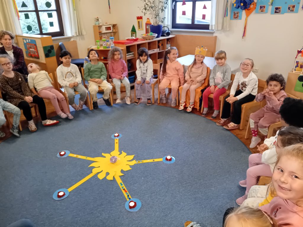 Verabschiedung unserer Kinderpflegerin Frau Schenker