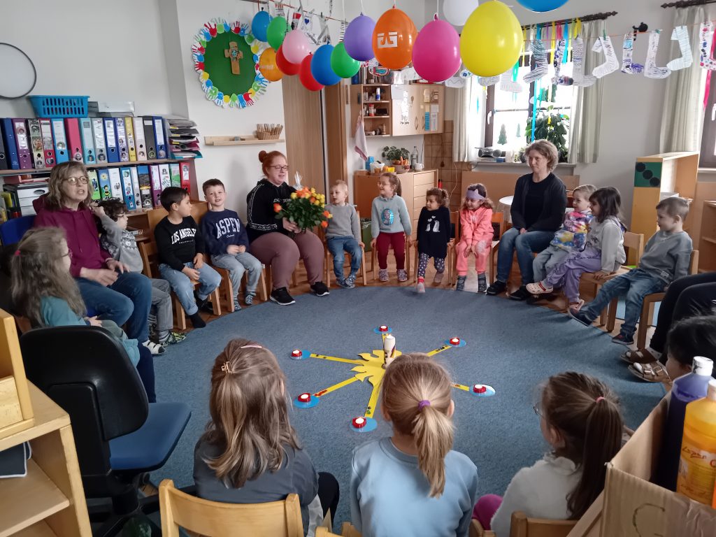 Verabschiedung unserer Kinderpflegerin Frau Schenker