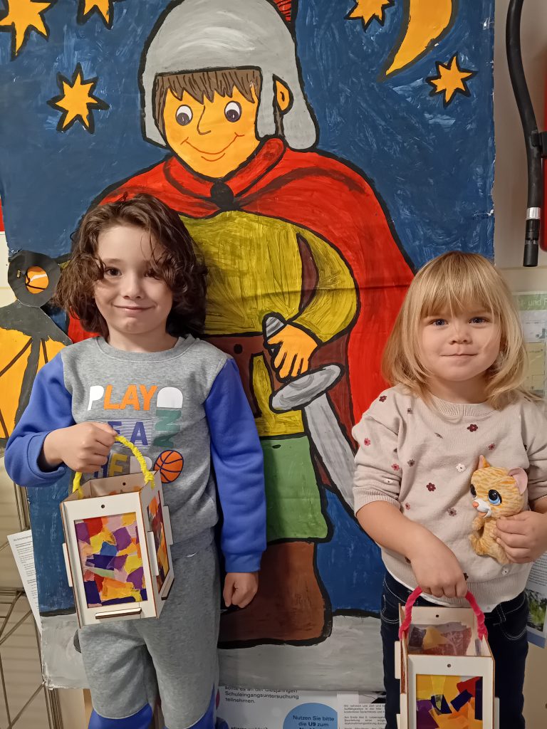 Wir basteln Laternen