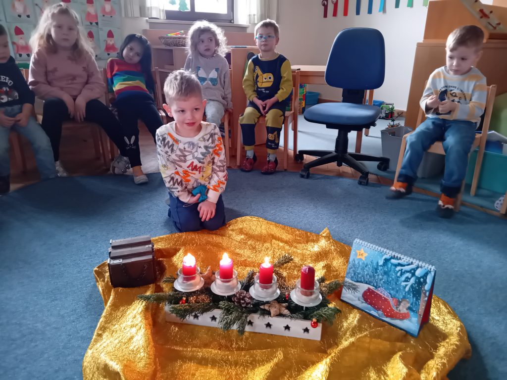 Weihnachtsfeier im Kindergarten