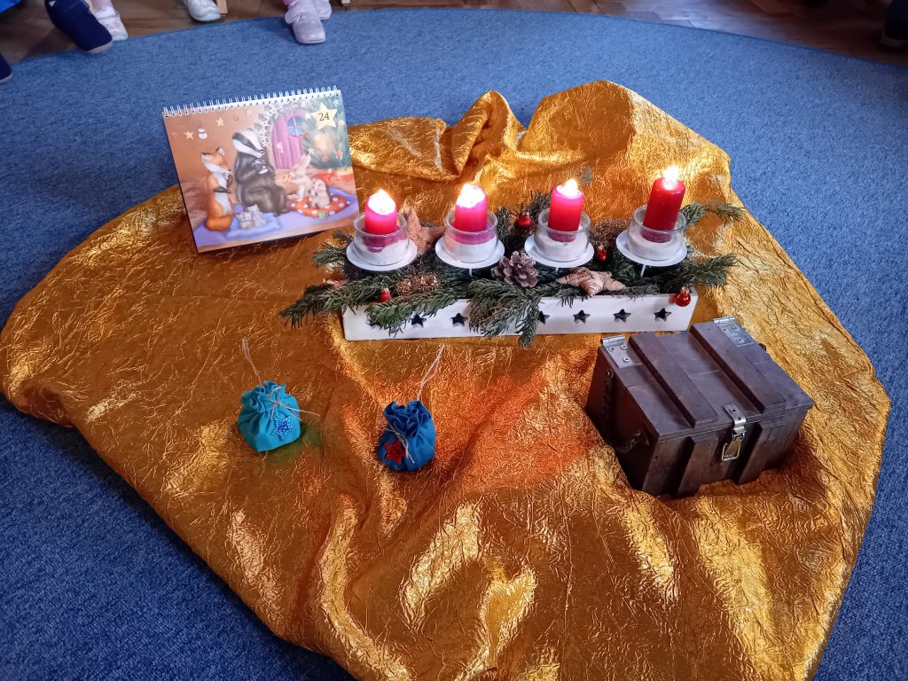 Weihnachtsfeier im Kindergarten