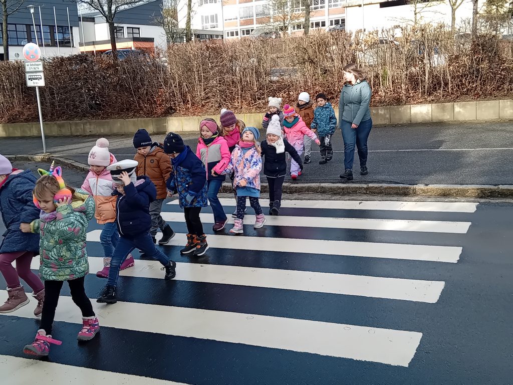 Schullwegtraining mit Hr. Isamil