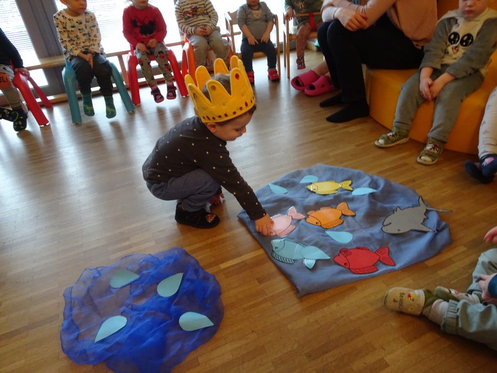 Fünf kleine Fische