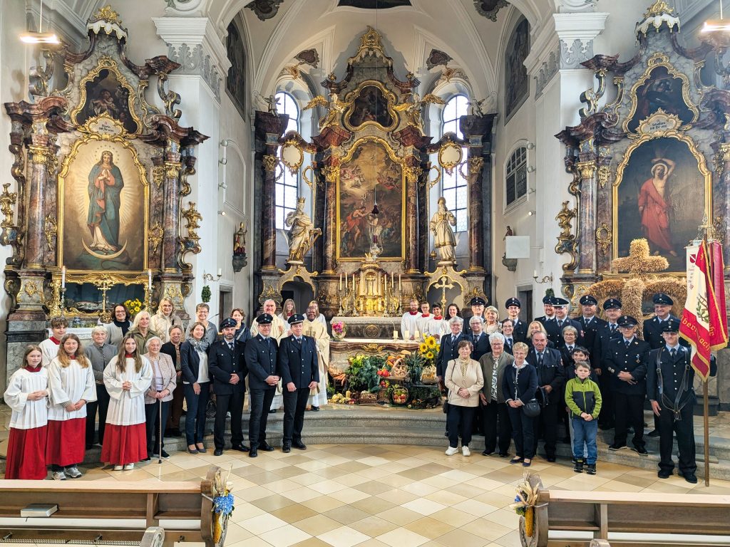 Erntedank Gruppenfoto