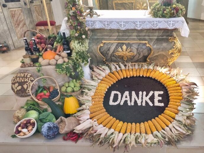 Erntedankaltar Pullenried