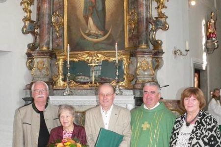 50 Jahre Orgeldienst in der Pfarrei Oberviechtach